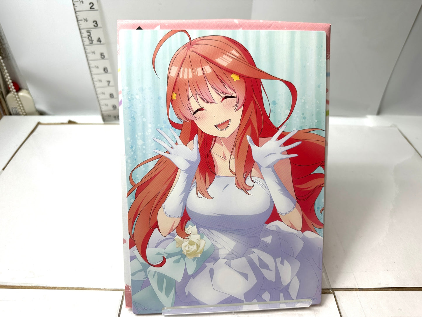 開封済み・未使用品 一番くじ 五等分の花嫁 F賞 五つ子ゲームファイナル イラストボード 全5種コンプリートセット中野一花/二乃/三玖/四葉/五月 12/4