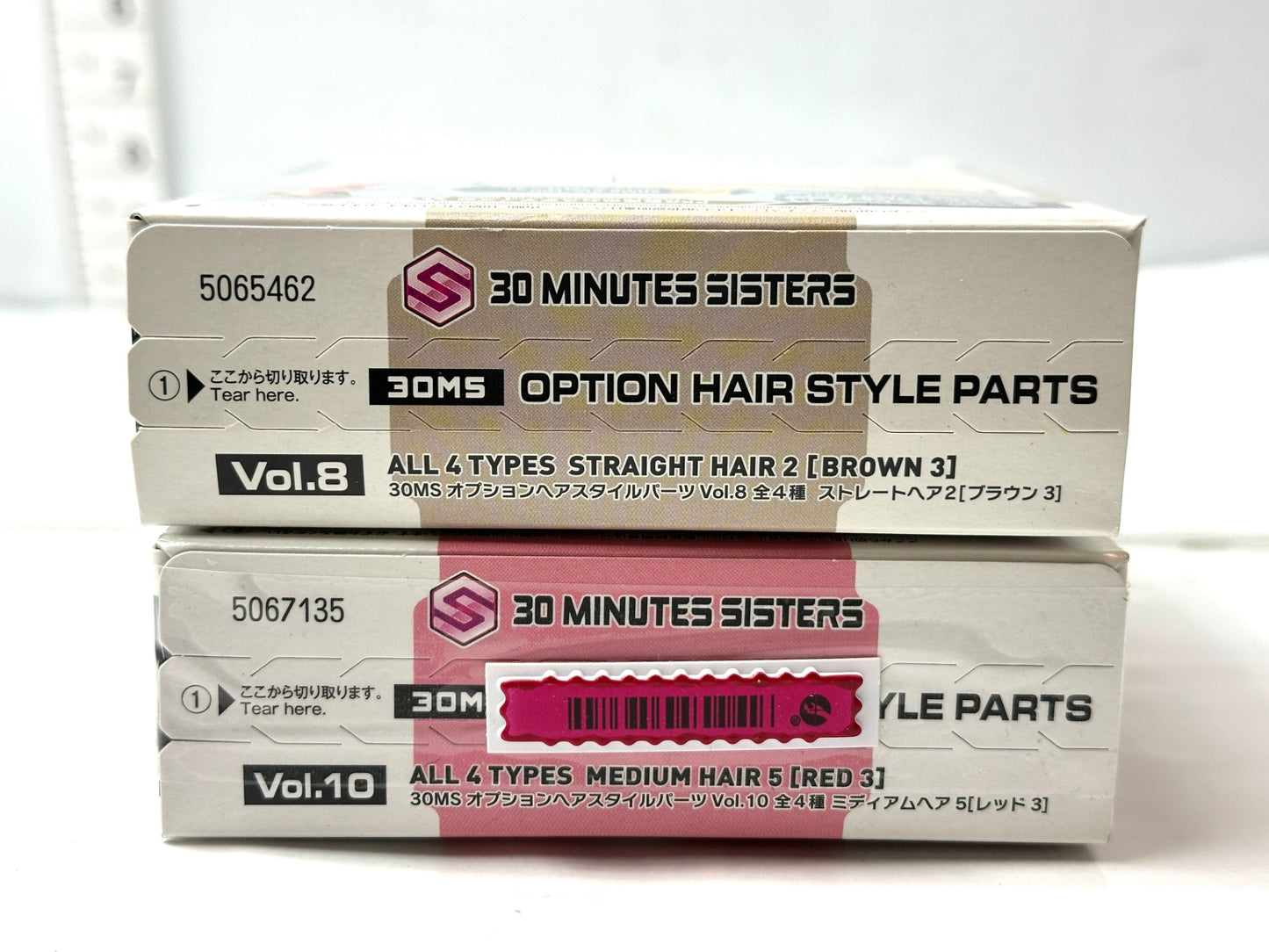 BANDAI 30 MINUTES SISTERS オプションヘアスタイルパーツVol.8/10 2個セット 11/18