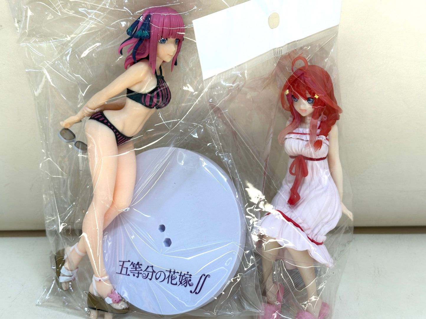 五等分の花嫁 フィギュア 35体 まとめセット 中野一花 二乃 三玖 四葉 五月 ウエディングドレス 白無垢 エプロン プチっとのりマスルームライト 4/3