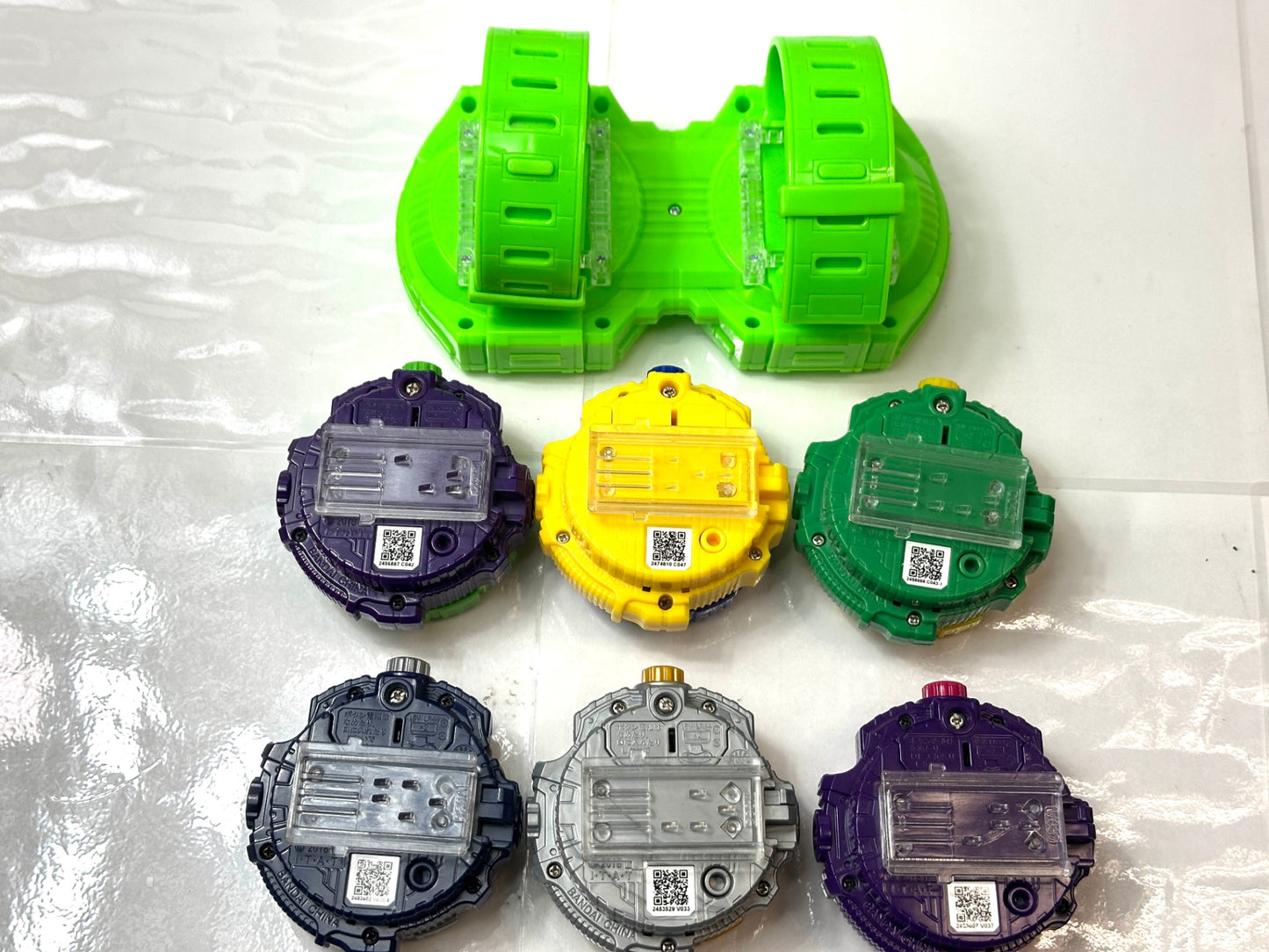 現状品 仮面ライダージオウ DXタイムマジーン オーズライドウォッチ DXライドウォッチホルダー バンダイ 11/4