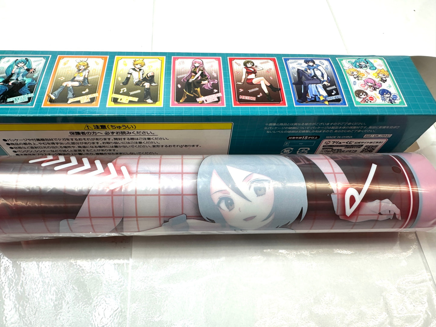 Furyu フリューくじ 初音ミク G賞 ヌードルストッパーフィギュア クリアポスター 5個セット 8/26