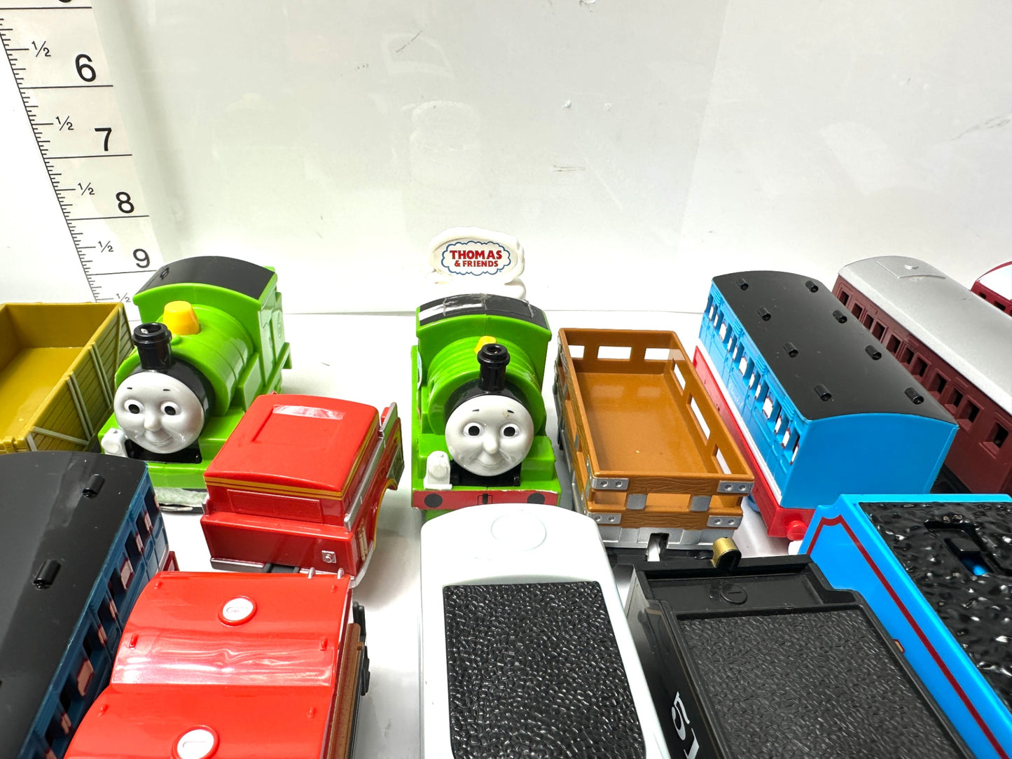 現状品 プラレール他 トーマス車両まとめセット TS-19消防車フリン/TS-20流線形トーマス/スペンサーTS-10/ヒロTS07/ディーゼルTS09 他 9/22