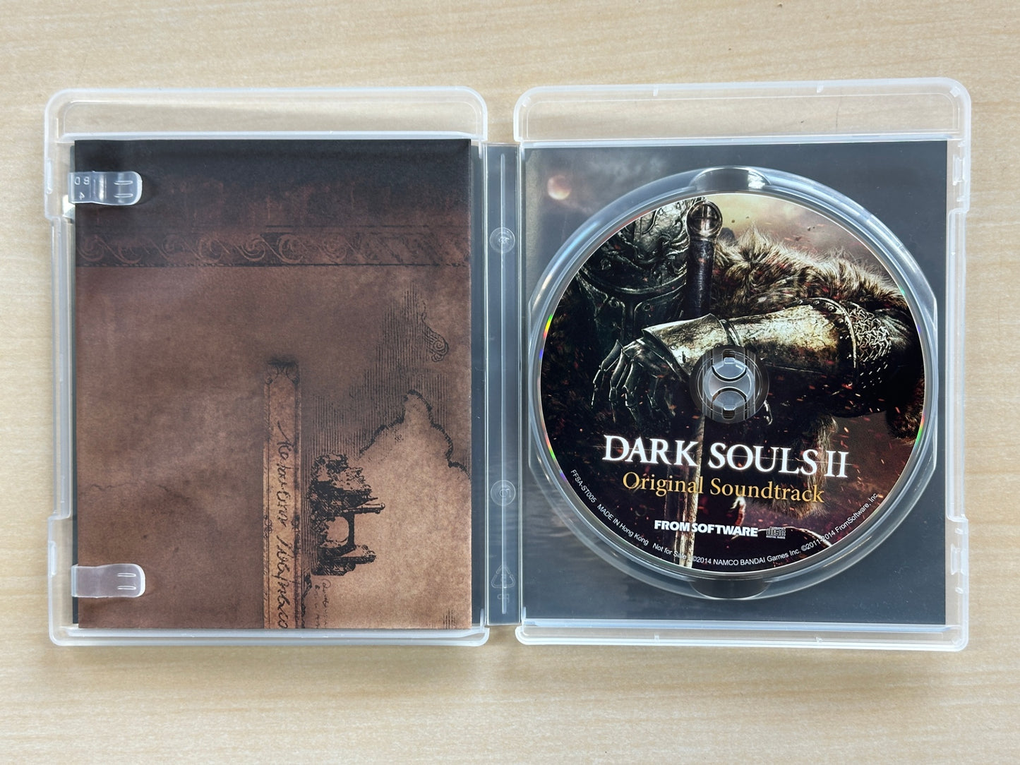 DARK SOULS II (ダークソウル) Special Map & Original Soundtrack 予約特典CD