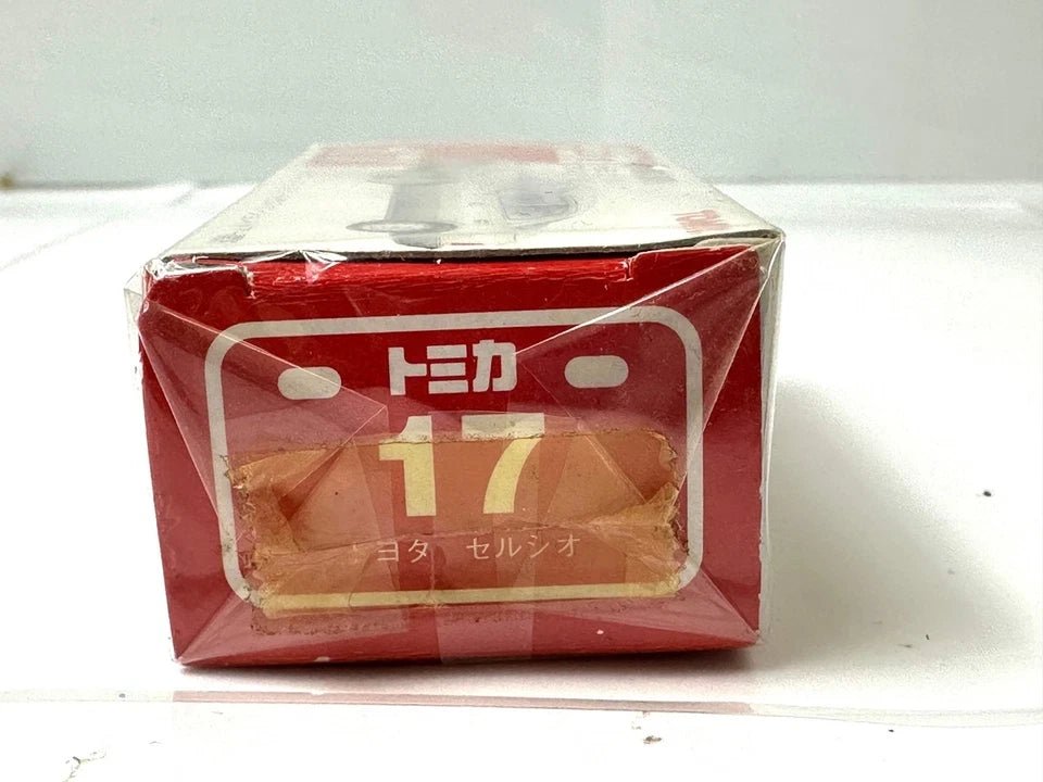タカラトミー (旧トミー) トミカ 赤箱 No.17 トヨタ セルシオ F10型 スーパースピード サスペンション 左右ドア開閉 ミニカー 4/20