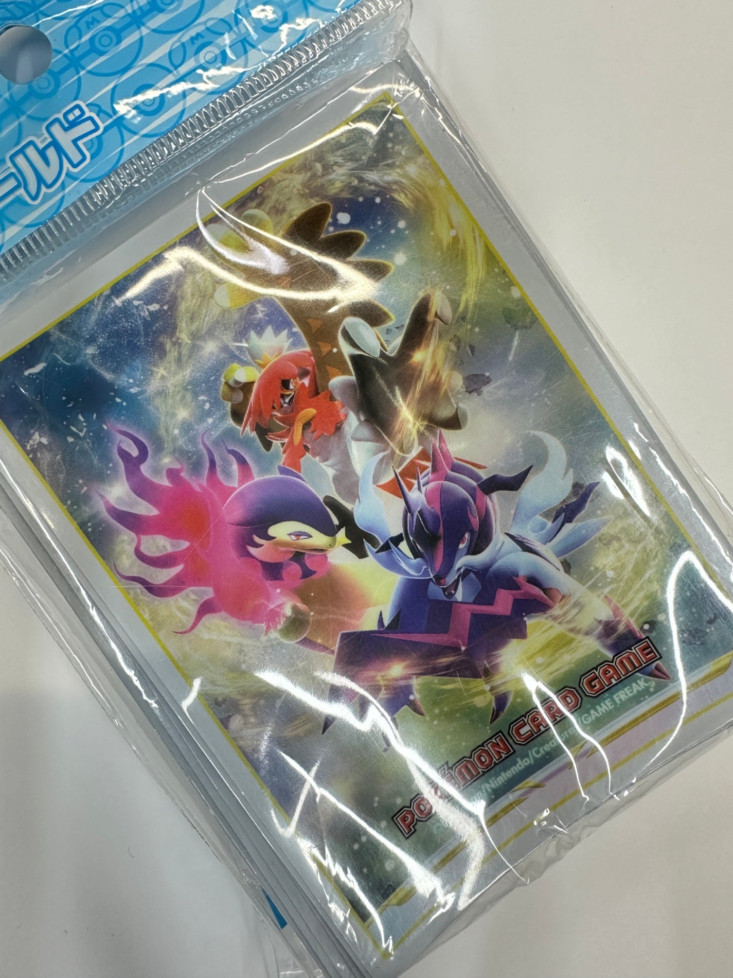 ポケモンセンター オリジナル カードゲーム スリーブ ヒスイジュナイパー ヒスイバクフーン ヒスイダイケンキ 64スリーブ