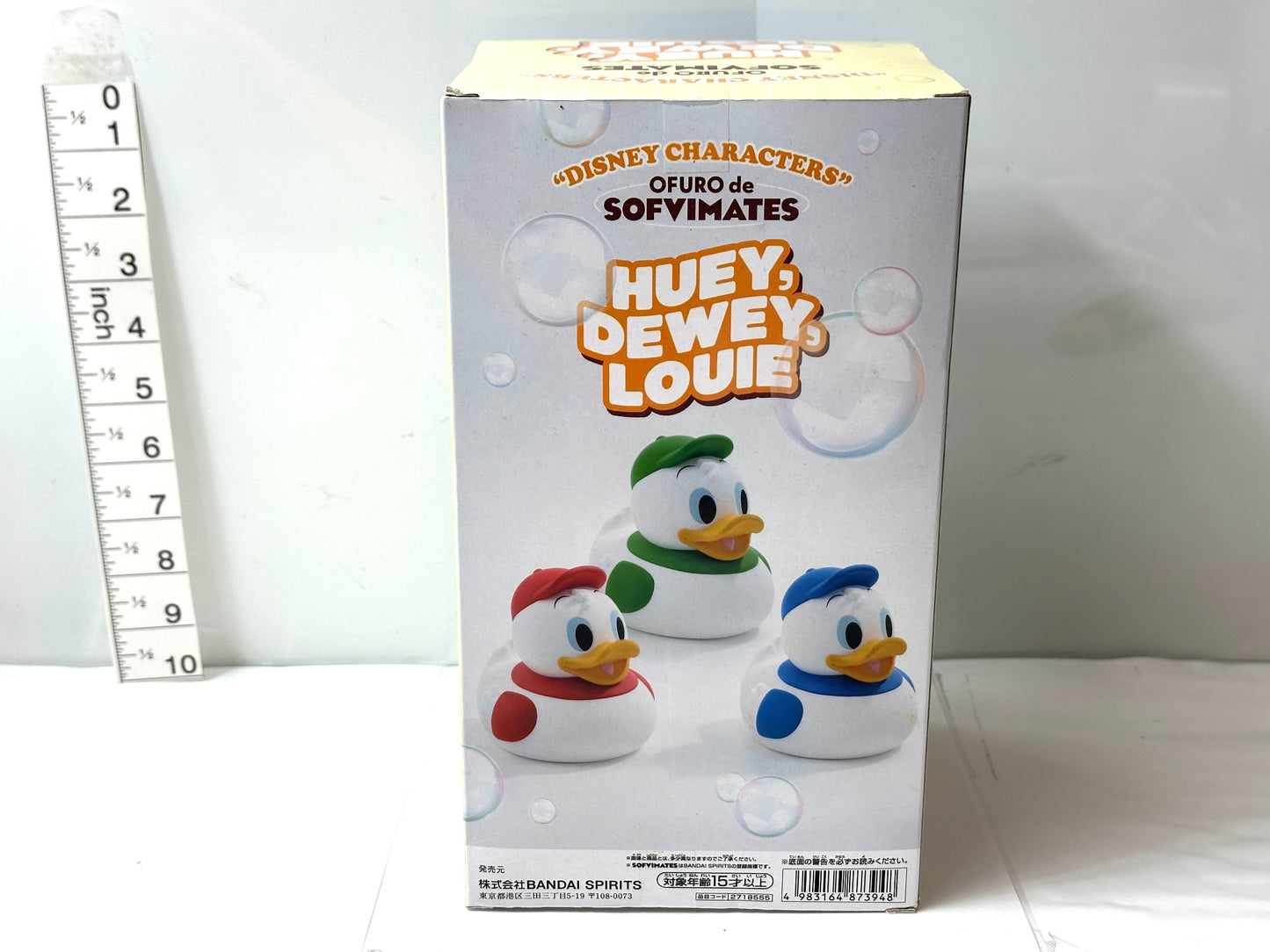 BANDAI ディズニーキャラクターズ おふろでSOFVIMATES ヒューイ・デューイ・ルーイ 11/14