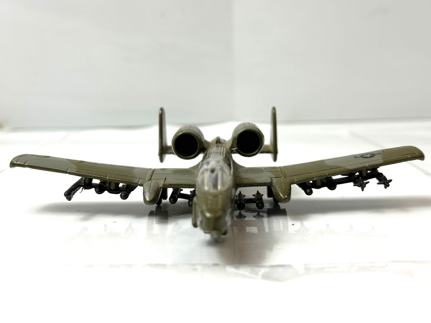 現状品 A-10サンダーボルトⅡ ダイキャストモデル サイズ:約15cm(全長)×約15cm(全幅)10/3