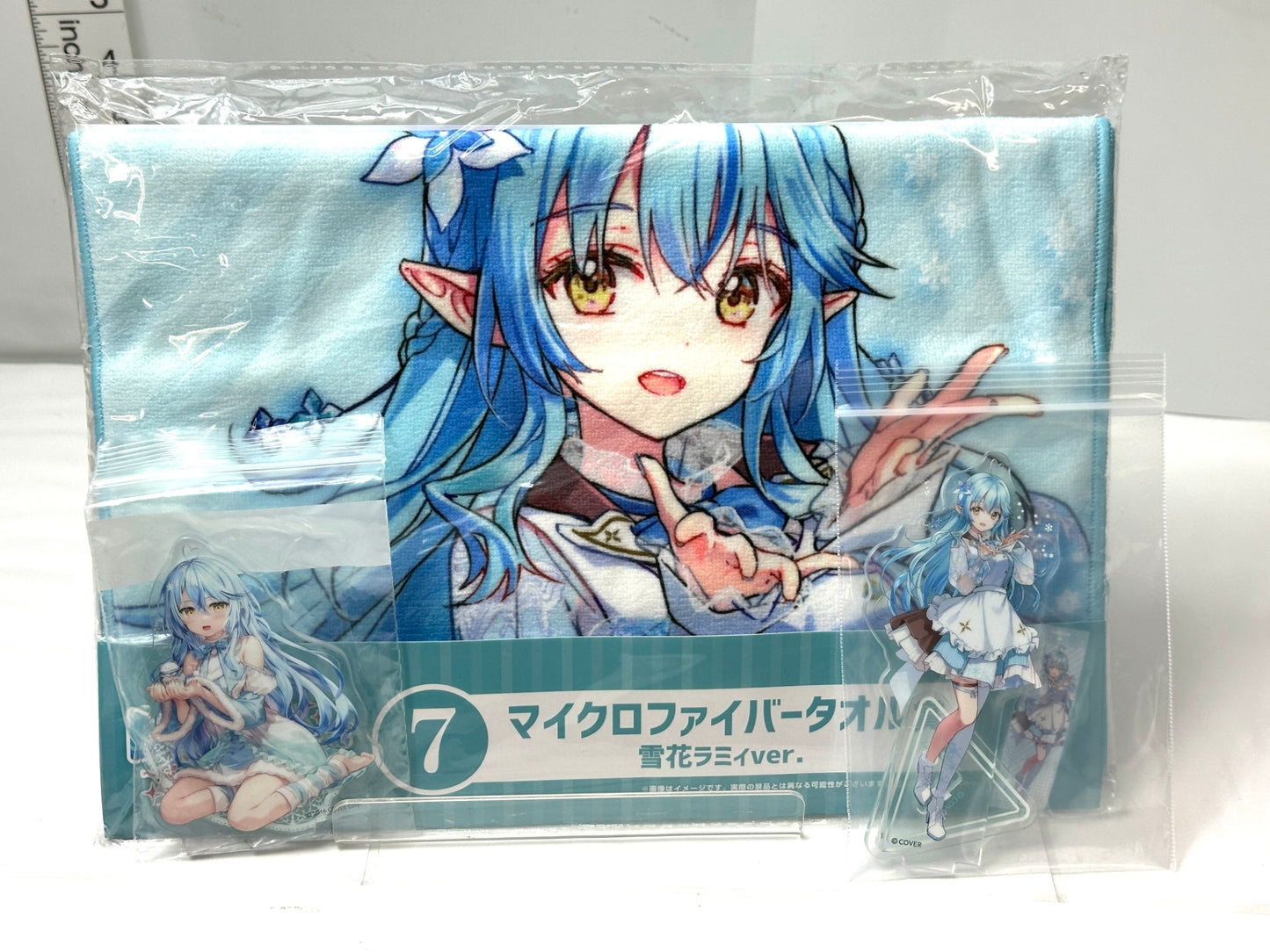 一番くじ hololive ホロライブ 雪花ラミィ マイクロファイバータオル アクリルスタンド まとめセット 9/5