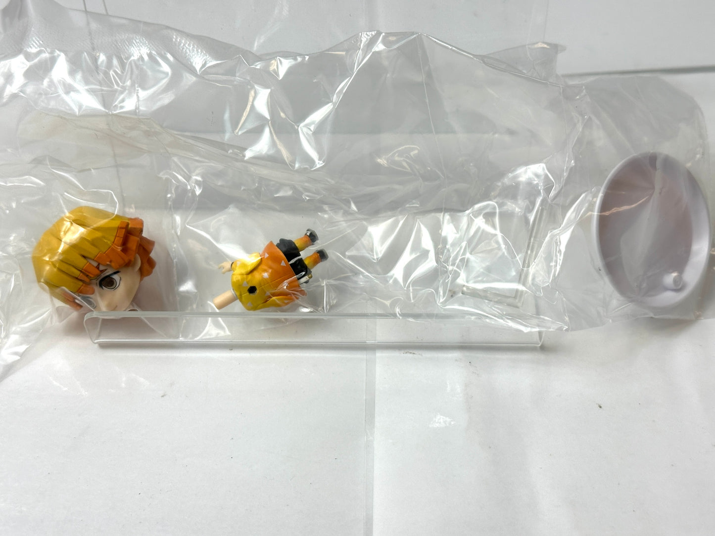 内装未開封品 一番くじ 鬼滅の刃 参 G賞 ちびきゅんキャラ 我妻善逸 フィギュア 11/10