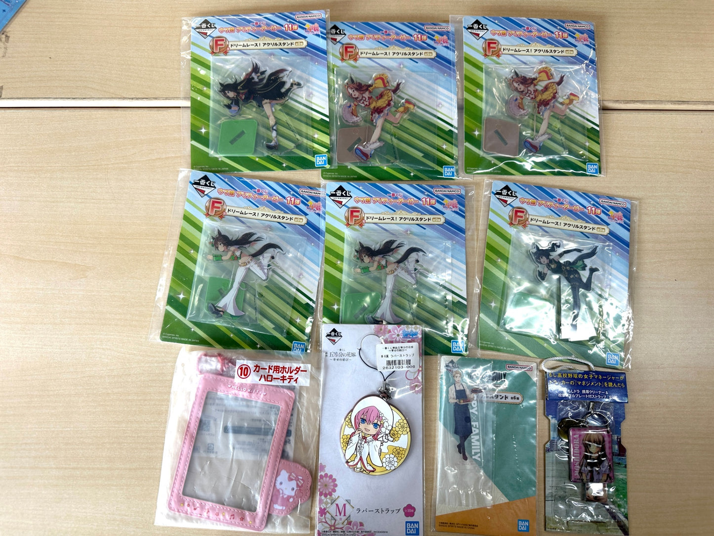 ほぼ未使用品 女の子 女子 アニメキャラ グッズまとめセット 一番くじ 学園アイドルマスター ウマ娘 ホロライブ ぼっち・ざ・ろっく! 他 A 8/21