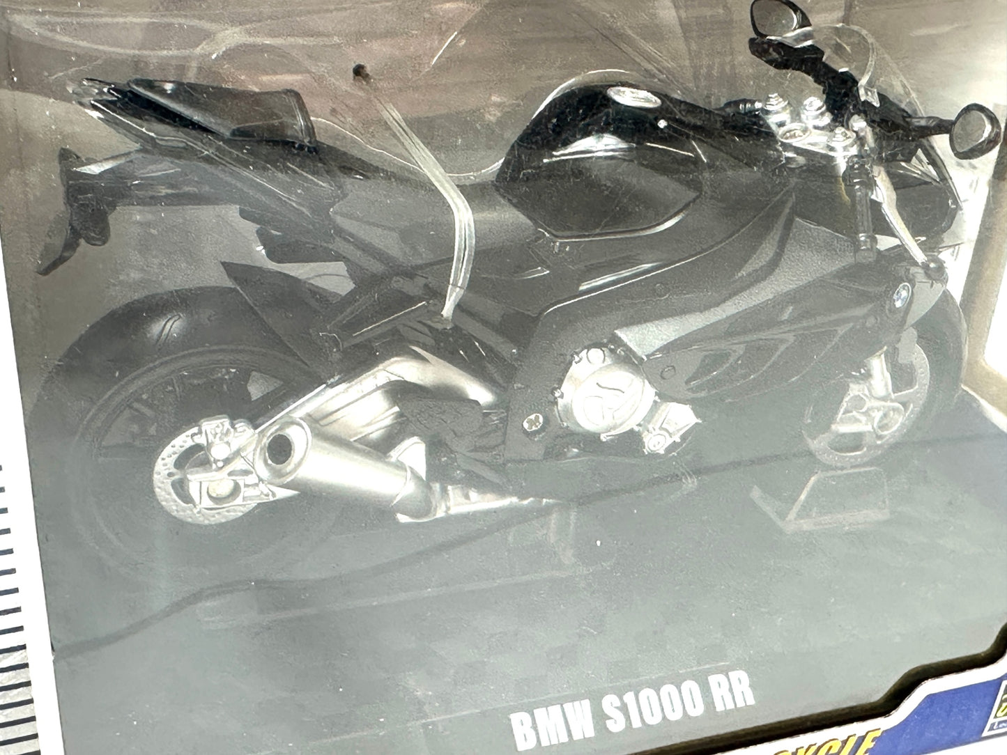 童友社 ダイキャストモーターサイクル 1/12 BMW S1000 RR 黒 完成品 8/7