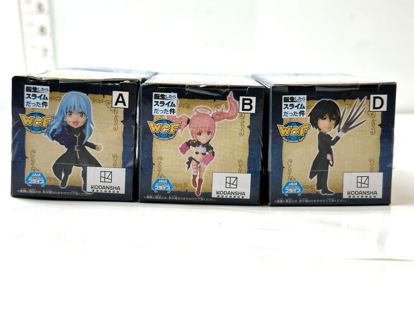 現状品 転生したらスライムだった件 WCF ディアブロ リムル=テンペスト ミリム・ナーヴァ フィギュア 3個セット 2/16