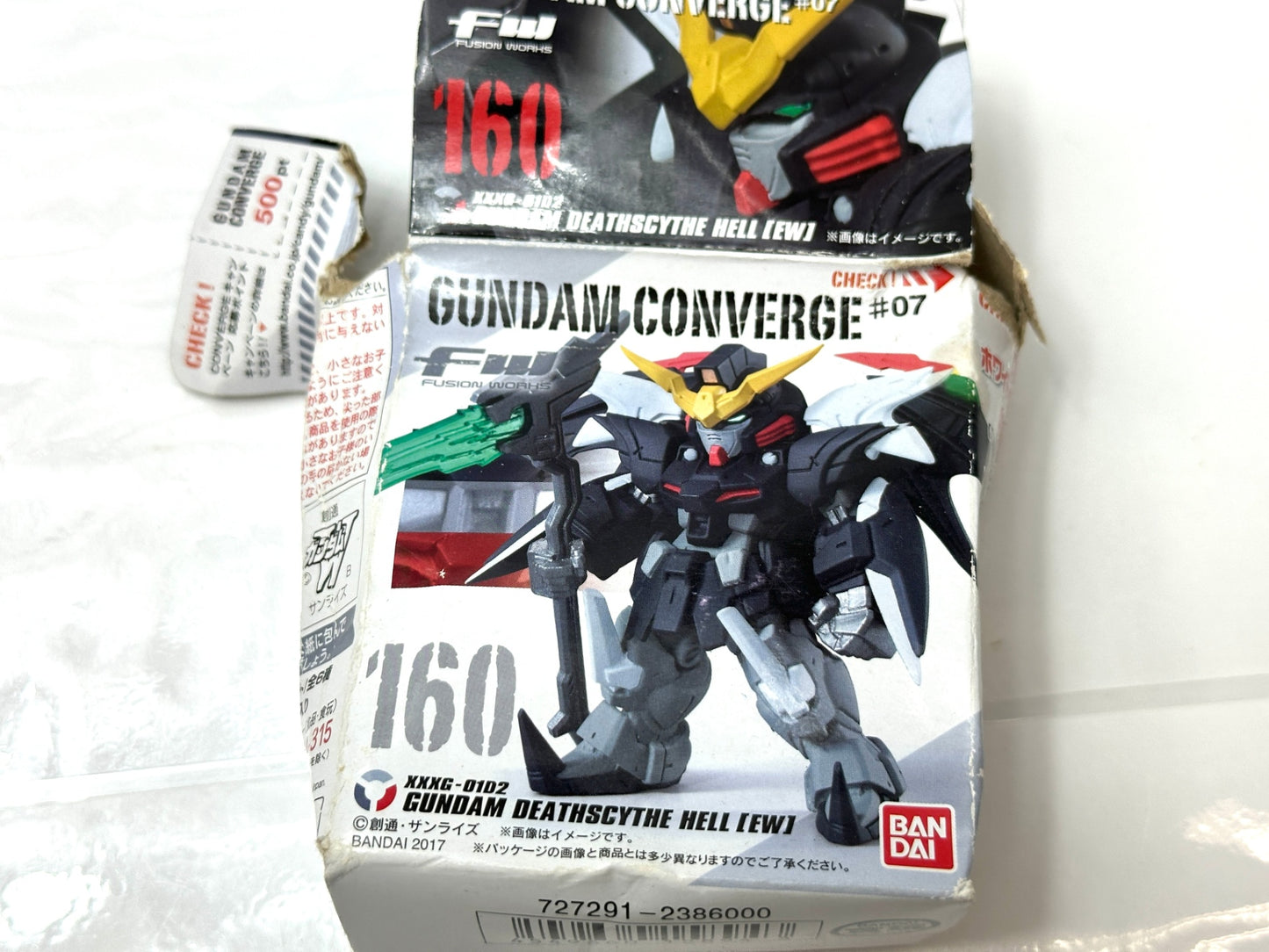 内装未開封品 FW GUNDAM CONVERGE ♯7 160 ガンダムデスサイズヘル(EW版) BANDAI ガンダムコンバージ 9/10