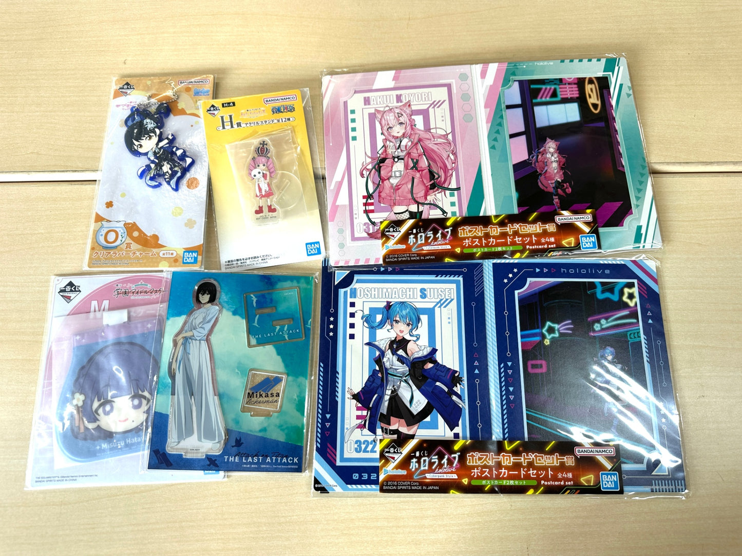 ほぼ未使用品 女の子 女子 アニメキャラ グッズまとめセット 一番くじ 学園アイドルマスター ウマ娘 ホロライブ ぼっち・ざ・ろっく! 他 A 8/21