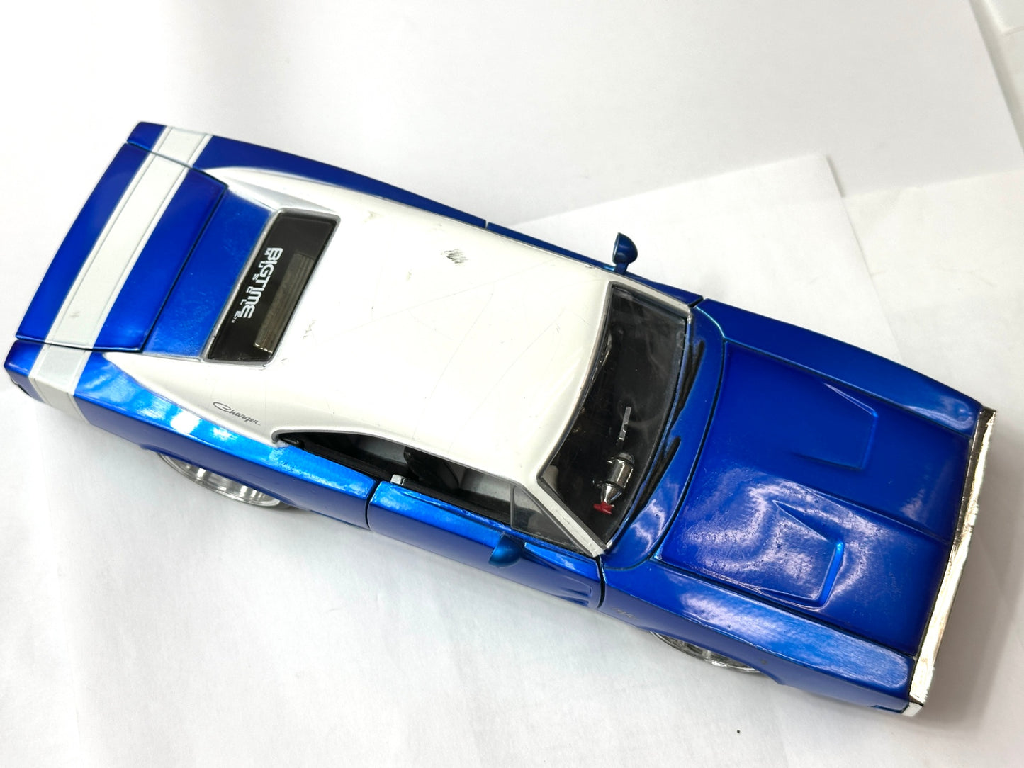 ジャダトイズ 1/24 1970 ダッジ・チャージャー ミニカー ダイキャストモデル アメ車 DODGE CHARGER 8/7