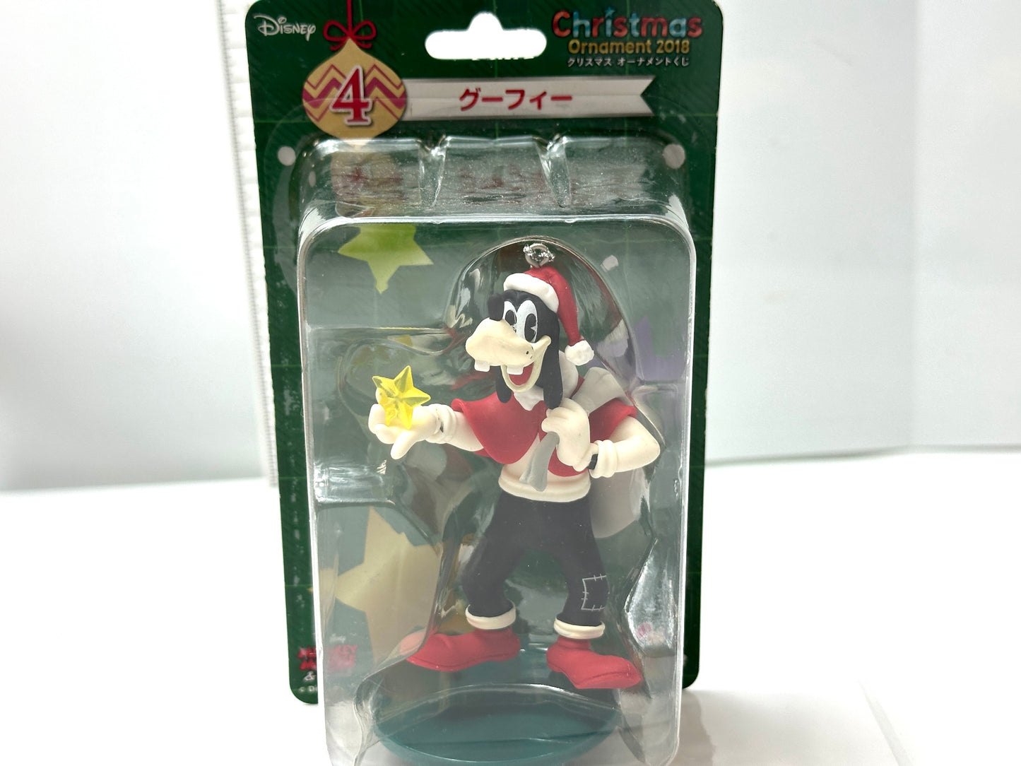 Happyくじディズニークリスマスオーナメント 7個セット シンデレラ グーフィ ベル マックス エンジェル フィギュア 9/10
