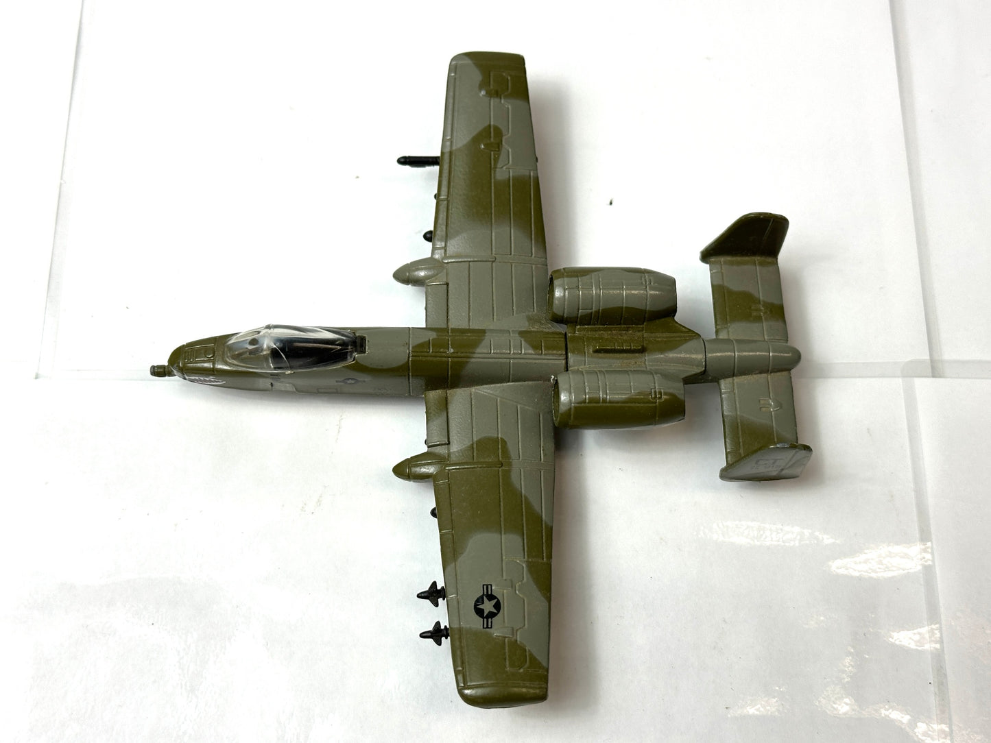 現状品 A-10サンダーボルトⅡ ダイキャストモデル サイズ:約15cm(全長)×約15cm(全幅)10/3
