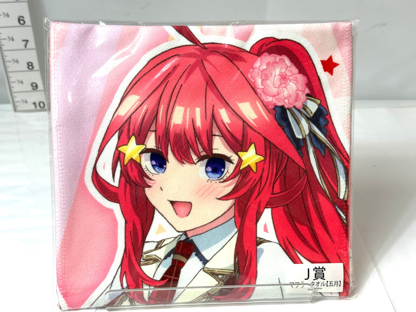 きゃらっとくじ 五等分の花嫁 LIVE マフラータオル 5枚セット F〜J賞中野一花 二乃 三玖 四葉 五月 10/1