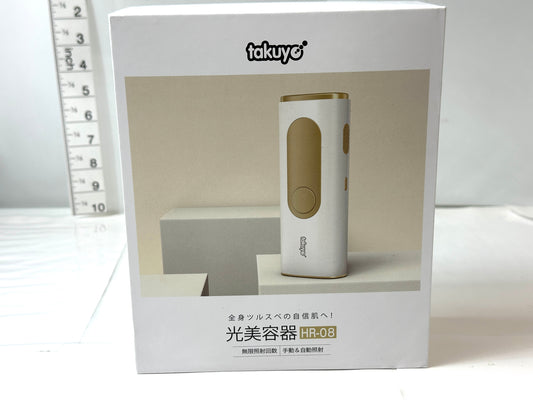 takuyo 家庭用光美容器 HR-08 家庭用脱毛器 光脱毛器 脱毛器 無限照射 自動照射/手動照射 レディース メンズ 10/7