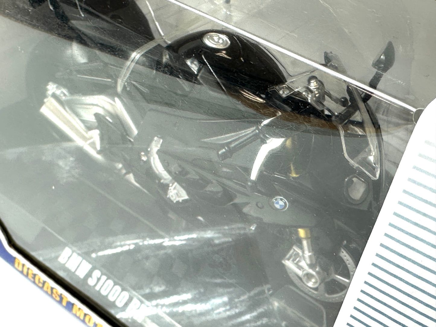 童友社 ダイキャストモーターサイクル 1/12 BMW S1000 RR 黒 完成品 8/7