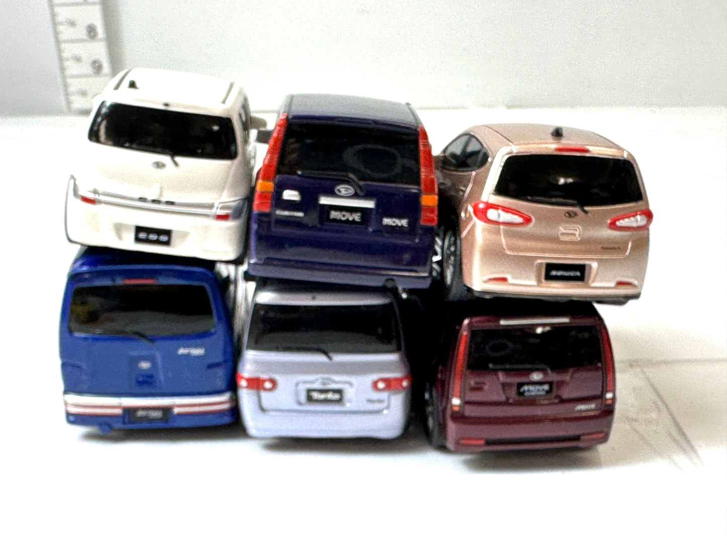 DAIHATSU ダイハツ プルバックカー ミニカー まとめセット タント ムーブ ミラ アトレー ソニカ 他 11台 8/13