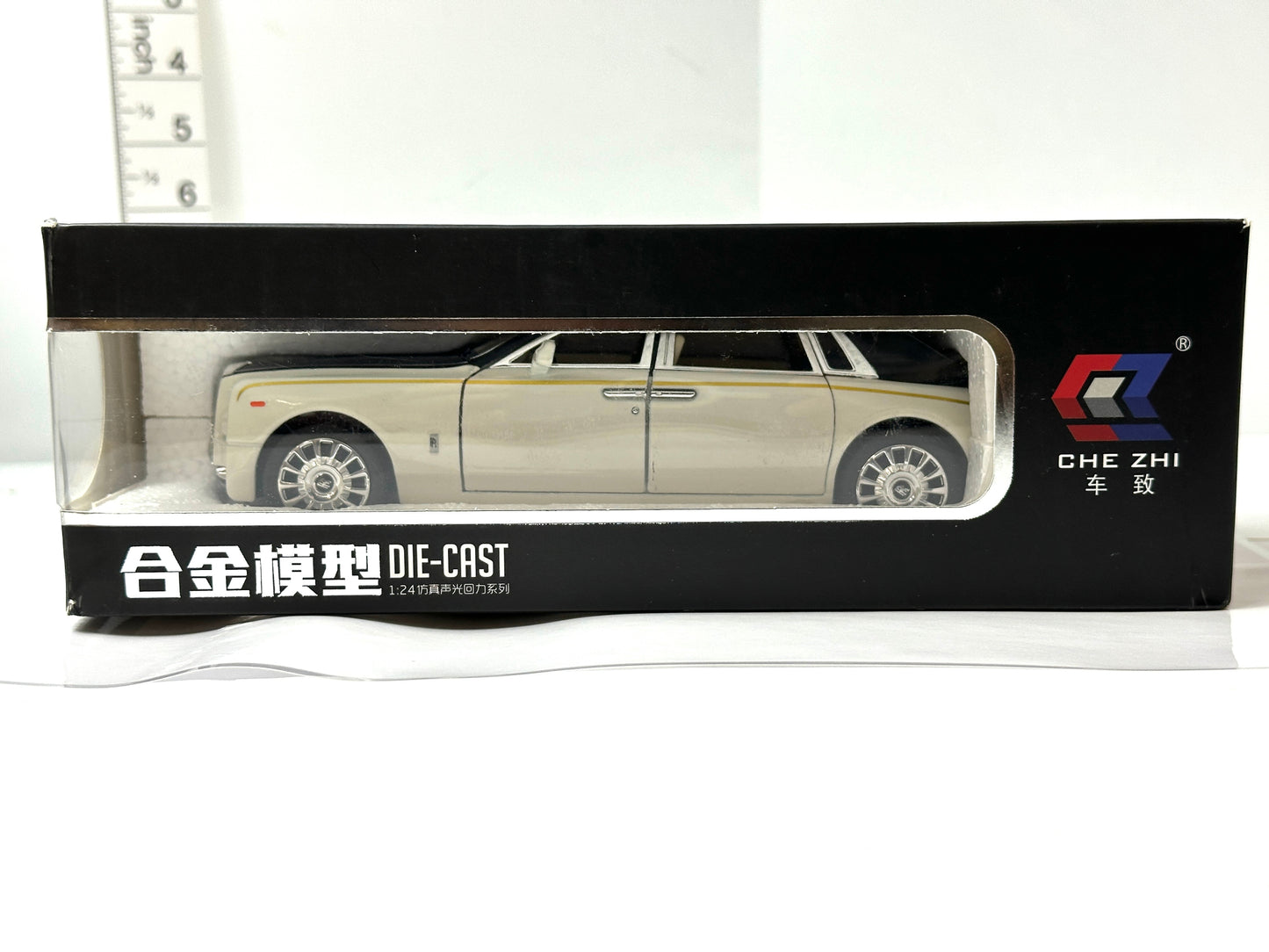 CHE ZHI 1/24 ロールス・ロイス ファントム ダイキャストモデル ミニカー 8/7