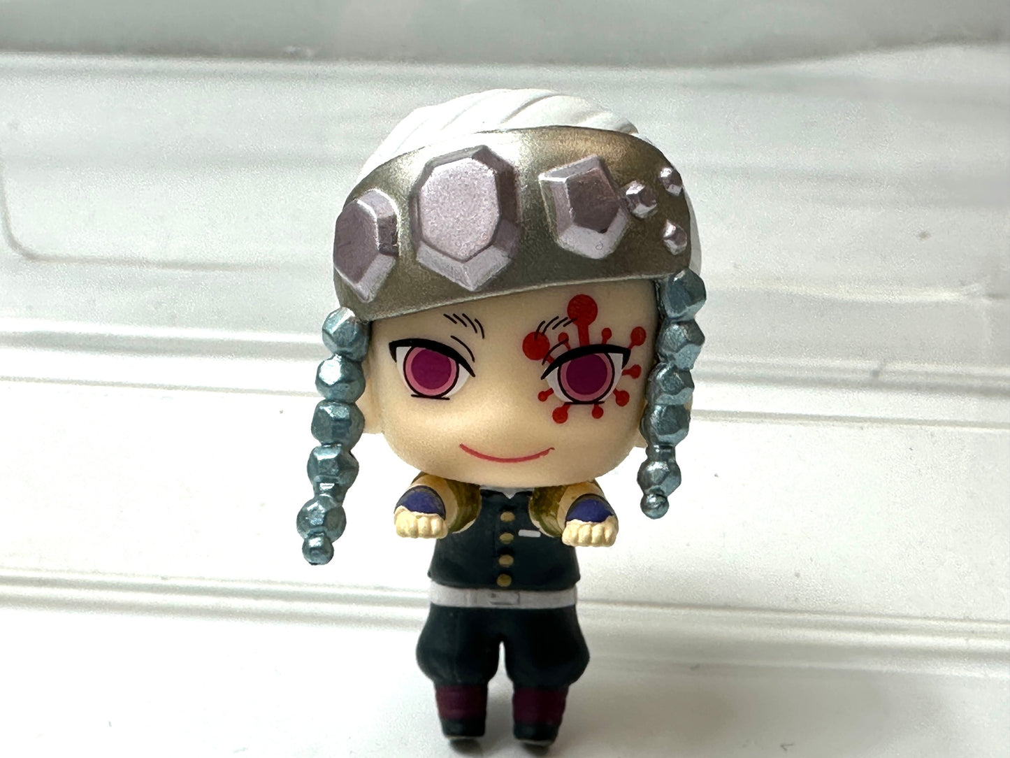 現状品 鬼滅の刃 ちょこっとひっかけフィギュアぷち 宇髄天元 我妻善逸 竈門炭治郎 煉󠄁獄杏寿郎 嘴平伊之助 5個セット 2/16