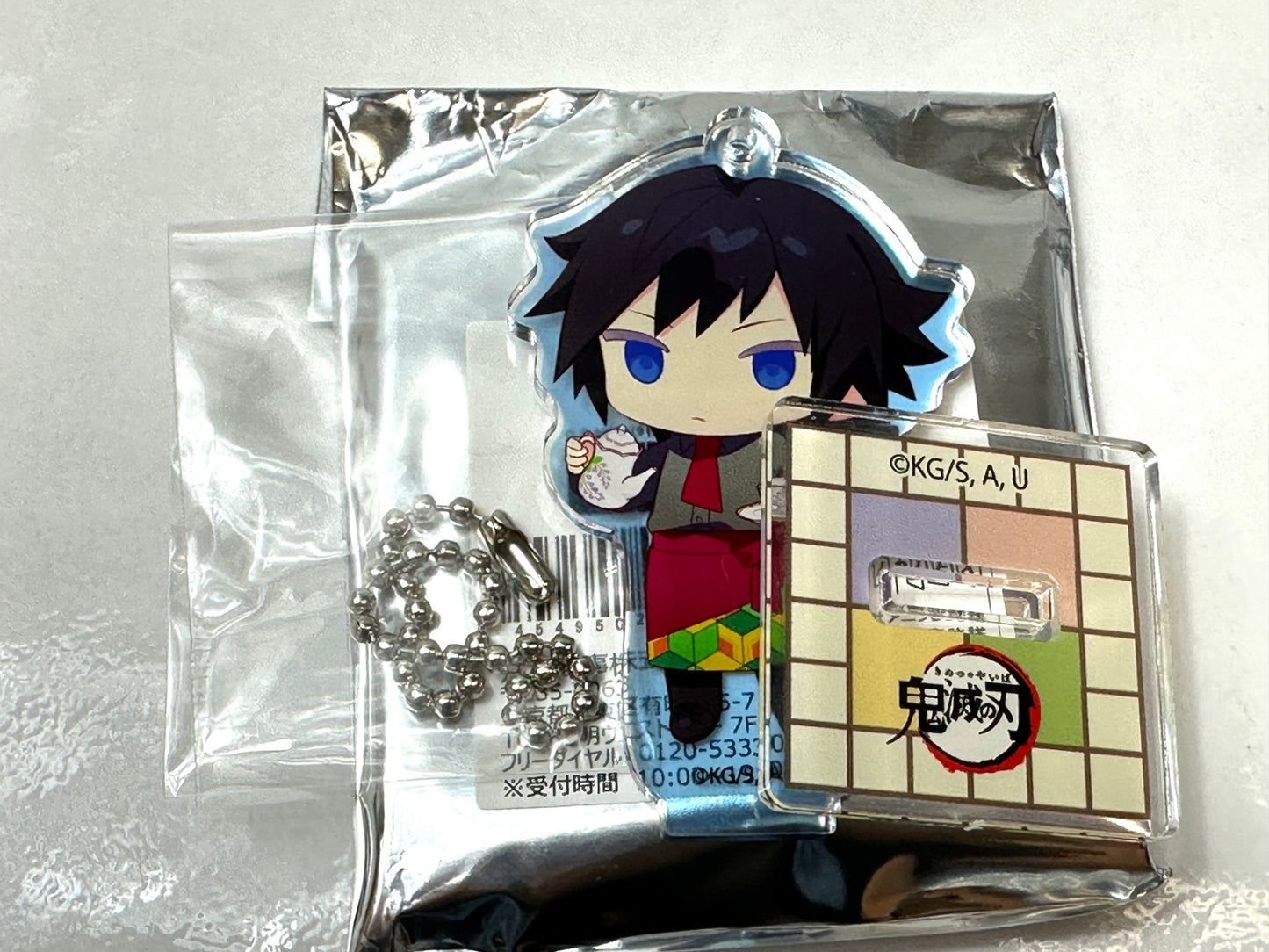 開封済み・未使用品 鬼滅の刃×SWEETS PARADISE KIMETSU CAFE トレーディングアクリルスタンド 7種8個セット アニプレックス 9/10