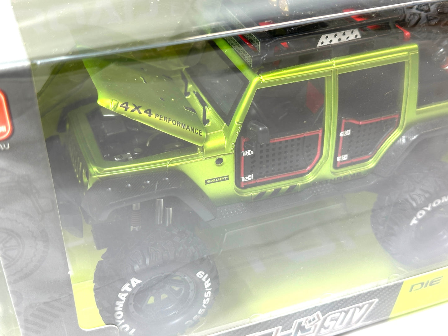 ダイキャストオフロード SUV 1/24 衝撃で開く!光る!音が鳴る! トーシン産業 8/7