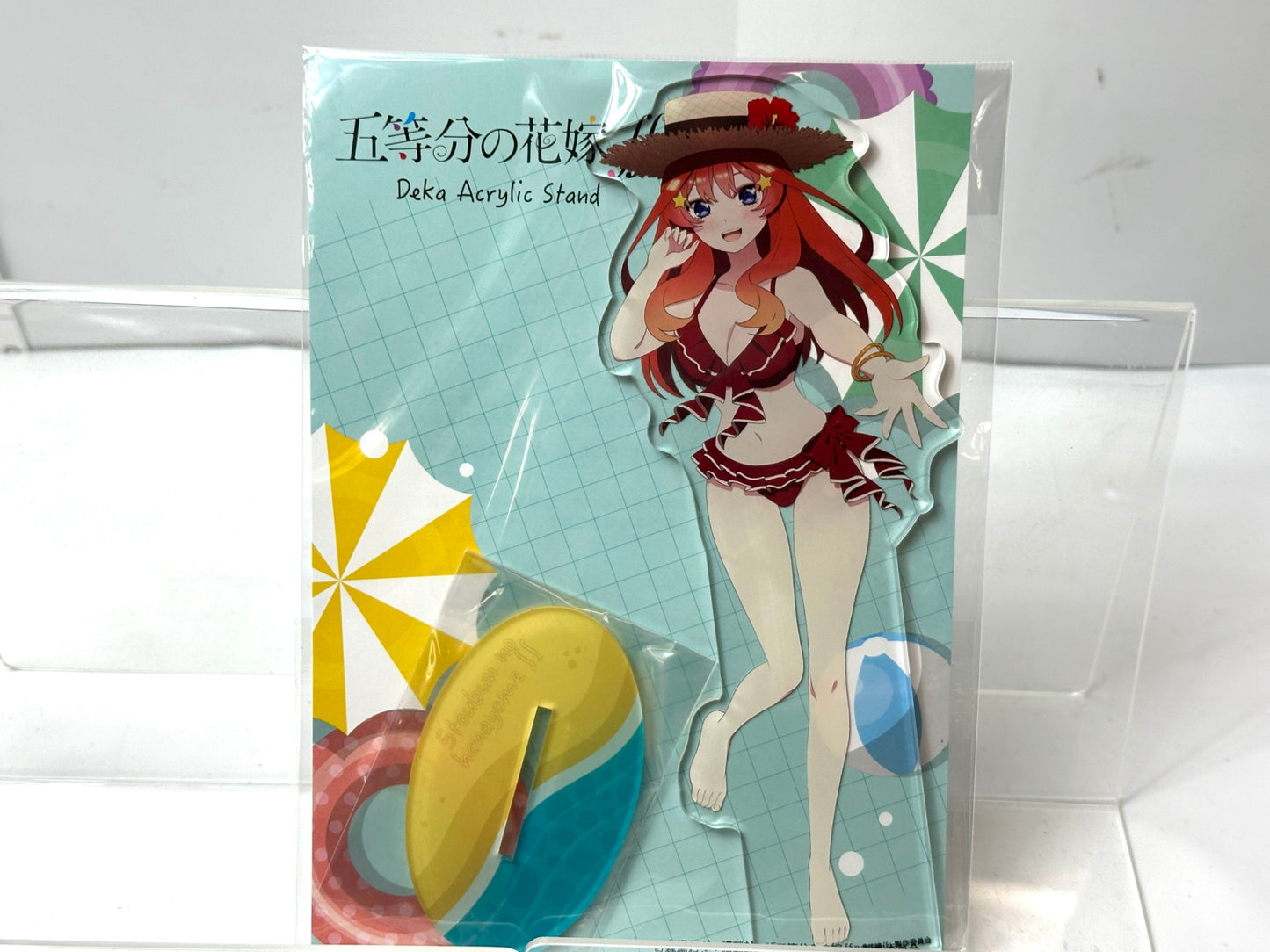 五等分の花嫁 デカアクリルスタンド 水着 ver.アクスタ全5種コンプリートセット 中野一花 二乃 三玖 四葉 五月 3/3