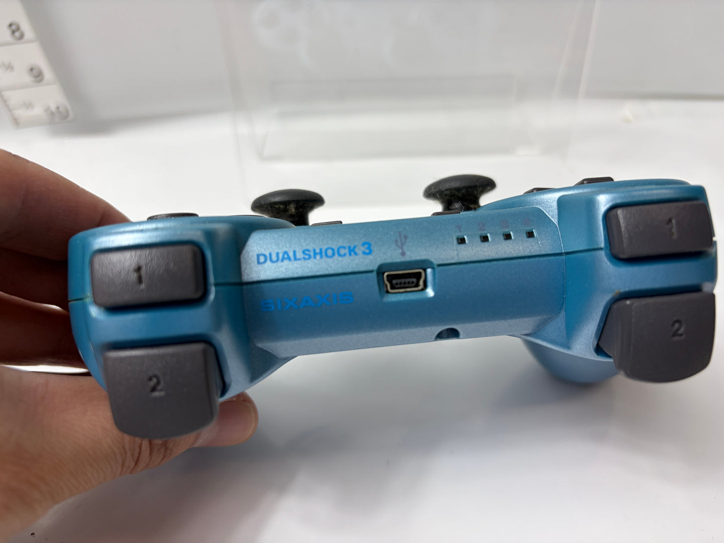ワイヤレスコントローラ (DUALSHOCK3) キャンディー・ブルー (CECH-ZC2J YB)