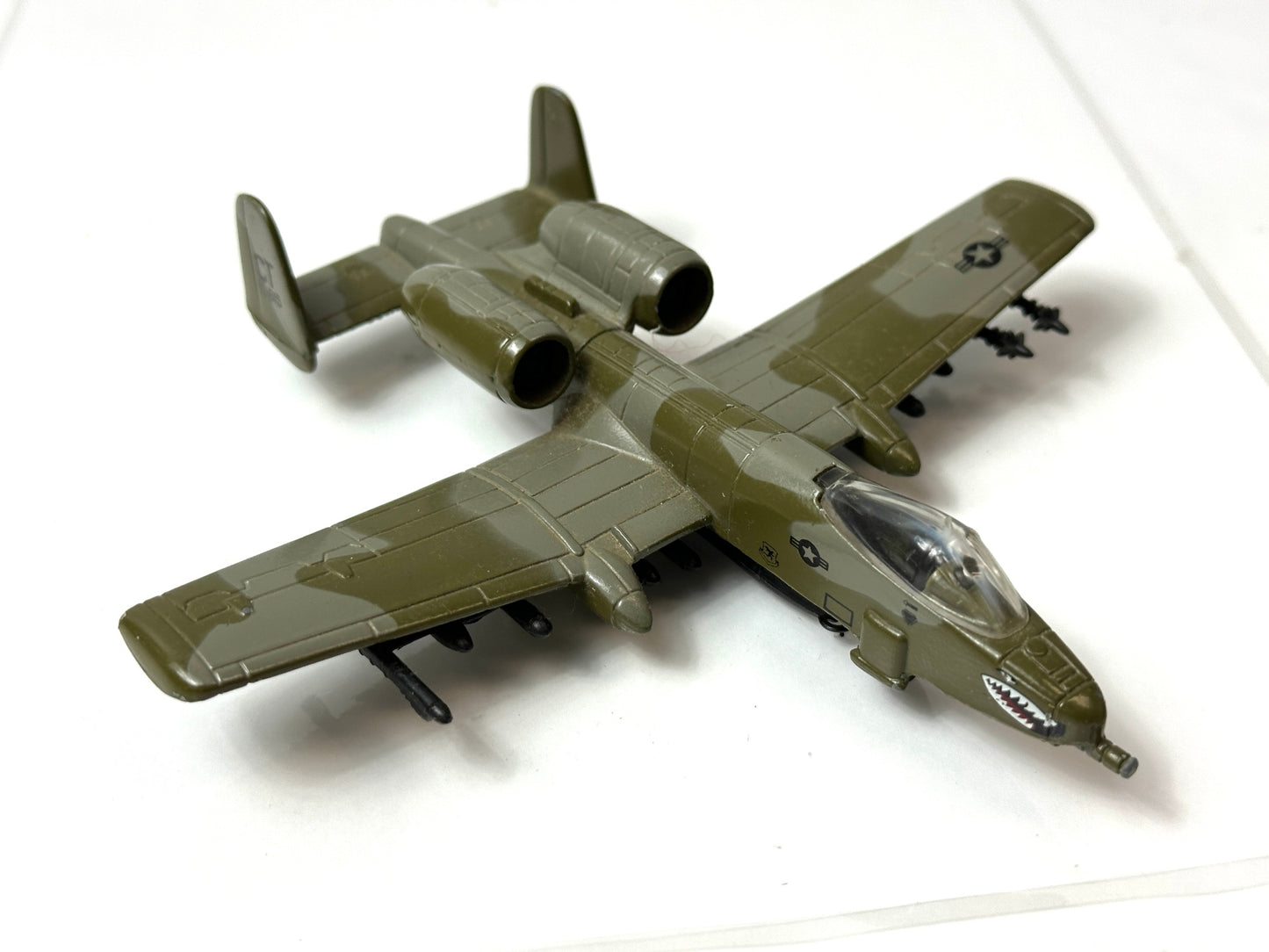 現状品 A-10サンダーボルトⅡ ダイキャストモデル サイズ:約15cm(全長)×約15cm(全幅)10/3