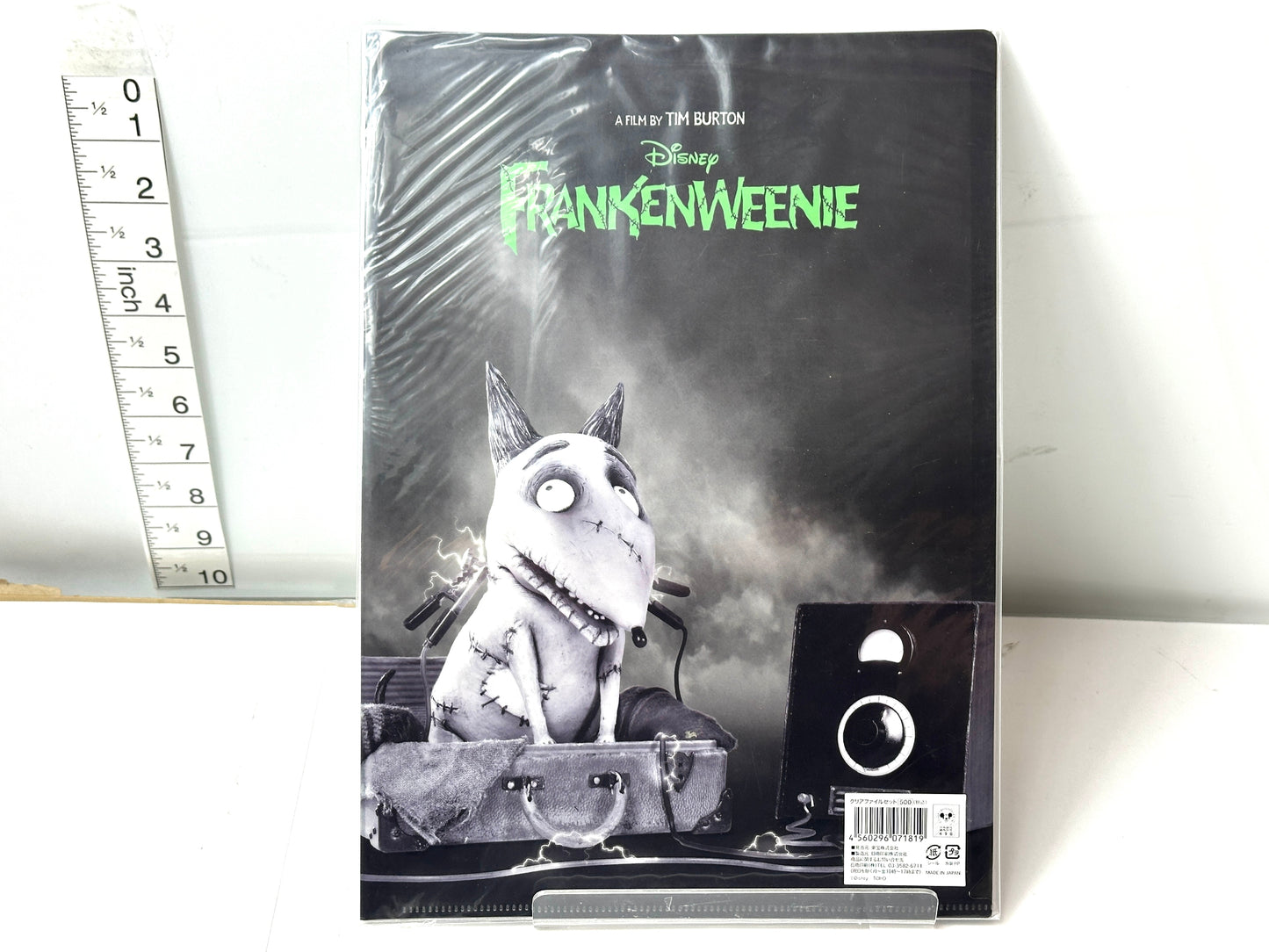 ディズニー FRANKENWEENIE フランケン・ウィニー グッズ まとめセット ブロックカレンダー 3Dクリアファイル 他 ティム・バートン 12/18