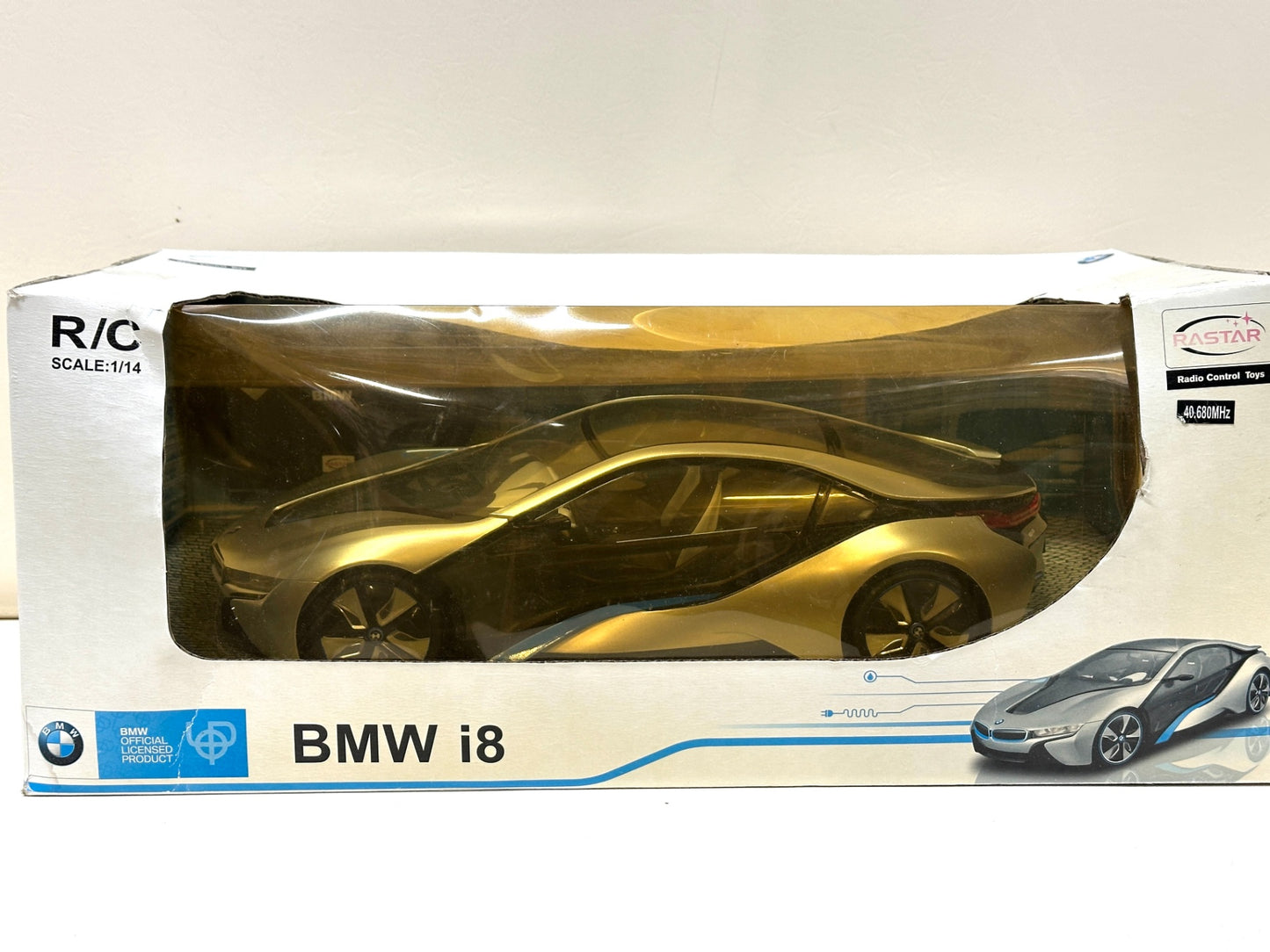 外装不良 未使用品 1/14 RASTAR Radio Control Toys BMW i8 ラジコン RCカー 8/5