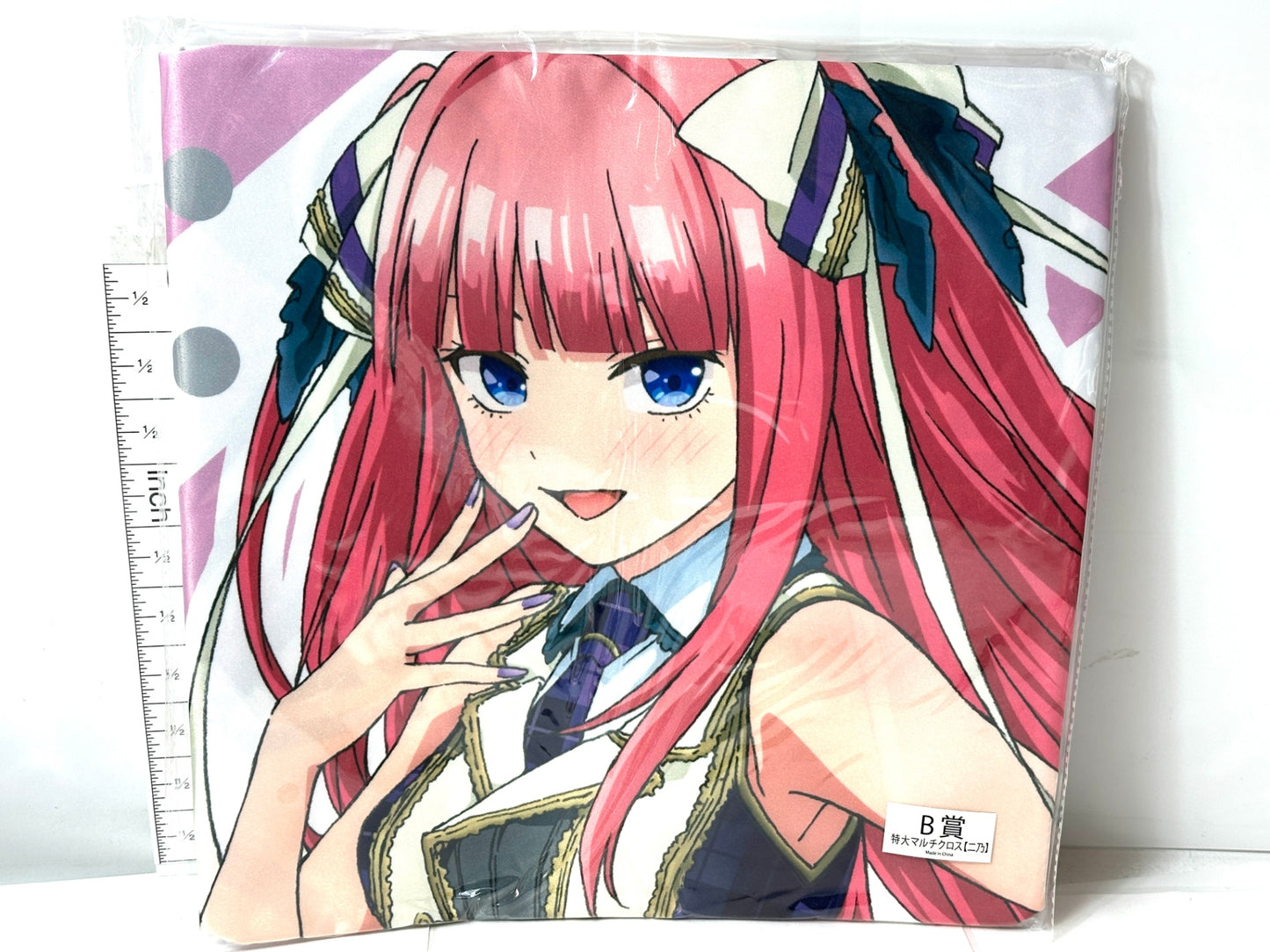 きゃらっとくじ 五等分の花嫁 LIVE 特大マルチクロス 5枚セット A/B/C/E/ラスト賞 中野一花 二乃 三玖 五月 10/1