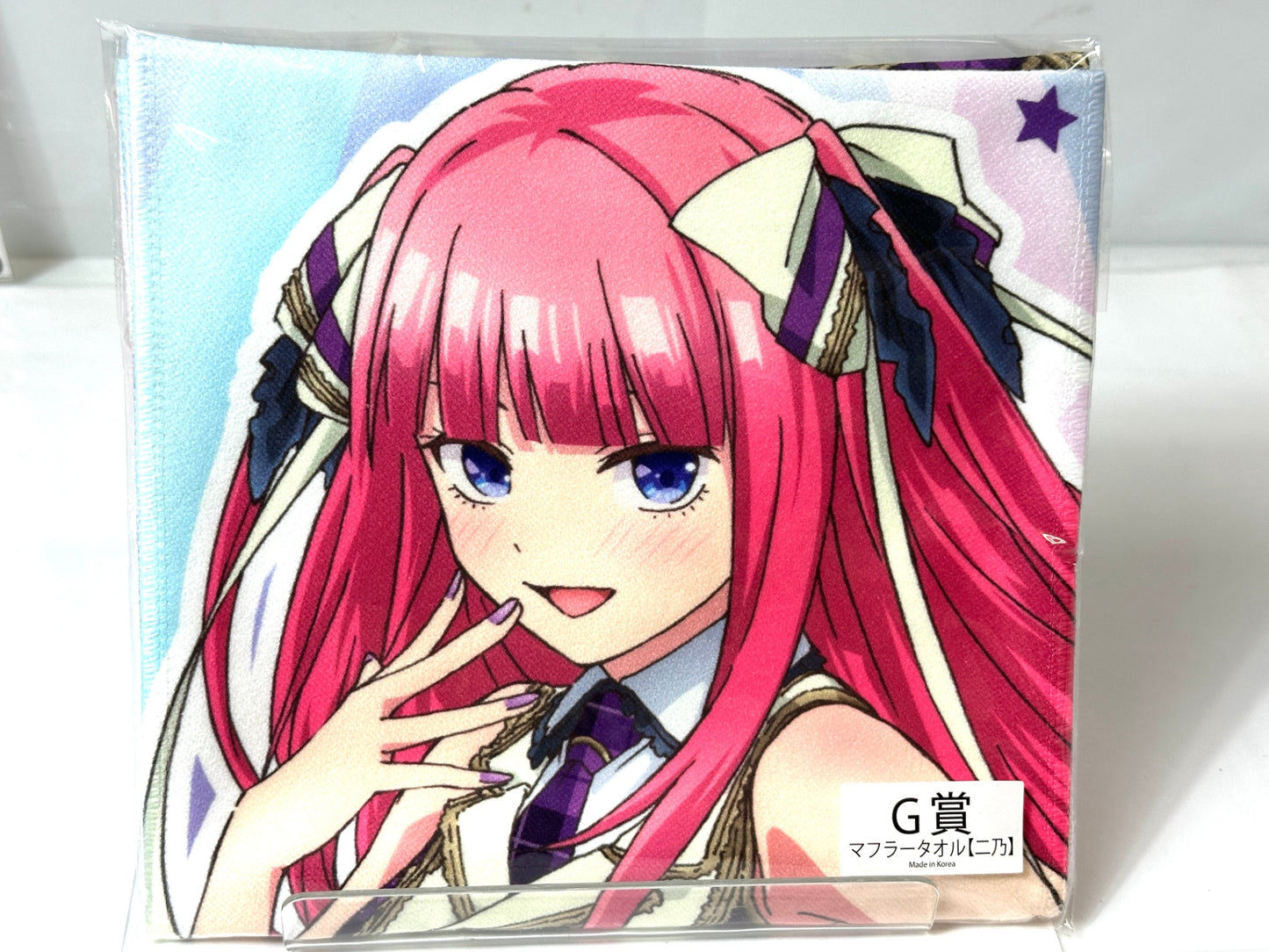 きゃらっとくじ 五等分の花嫁 LIVE マフラータオル 5枚セット F〜J賞中野一花 二乃 三玖 四葉 五月 10/1