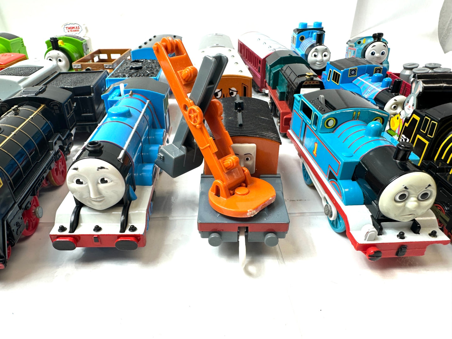 現状品 プラレール他 トーマス車両まとめセット TS-19消防車フリン/TS-20流線形トーマス/スペンサーTS-10/ヒロTS07/ディーゼルTS09 他 9/22