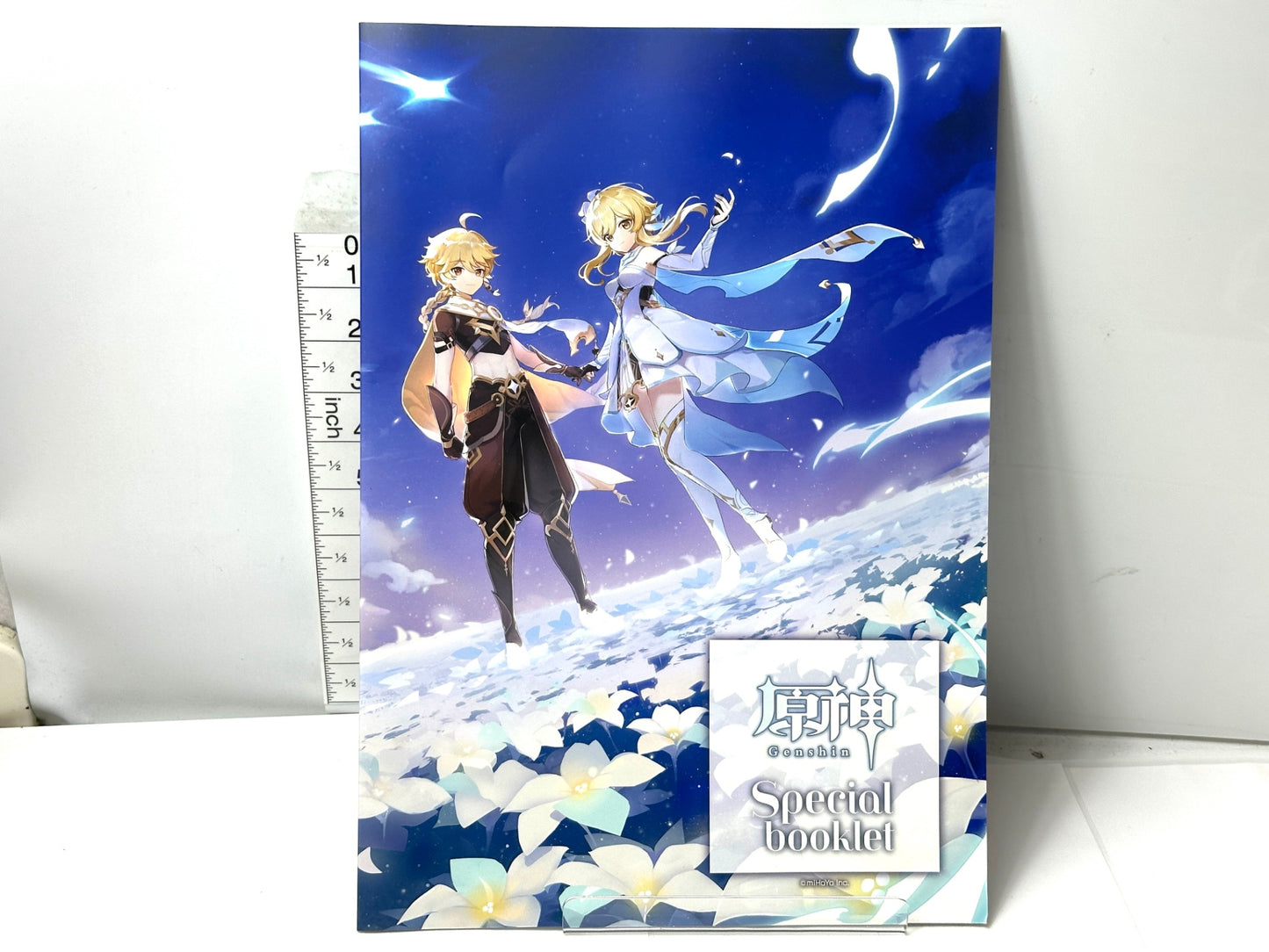 原神グッズ まとめセット 巻物風タペストリー クリアファイルセット スペシャルブックレット 9/10