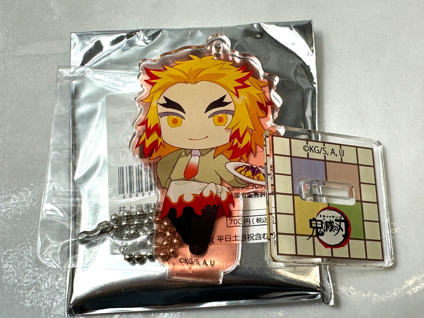 開封済み・未使用品 鬼滅の刃×SWEETS PARADISE KIMETSU CAFE トレーディングアクリルスタンド 7種8個セット アニプレックス 9/10