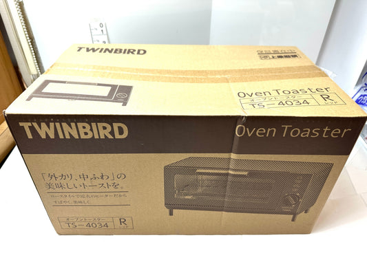 TWINBIRD ツインバード トーストが美味しい ロースタイルオーブントースター TS-4034R レッド 9/16