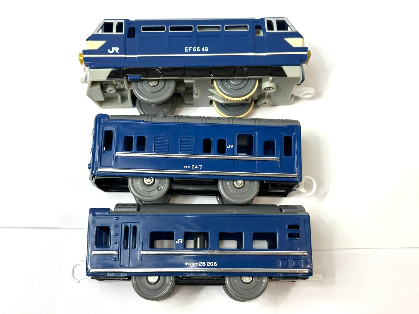 タカラトミー TAKARA TOMY プラレール EF 6649 はやぶさ 動力車 客車 3両セット 9/26
