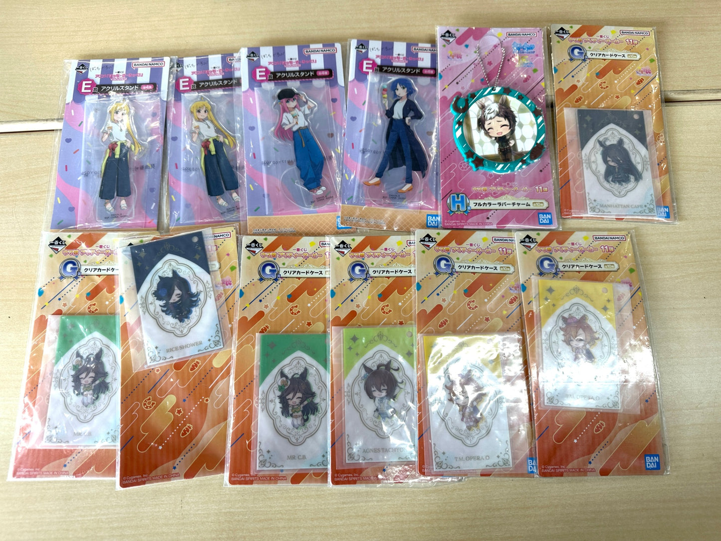 ほぼ未使用品 女の子 女子 アニメキャラ グッズまとめセット 一番くじ 学園アイドルマスター ウマ娘 ホロライブ ぼっち・ざ・ろっく! 他 A 8/21