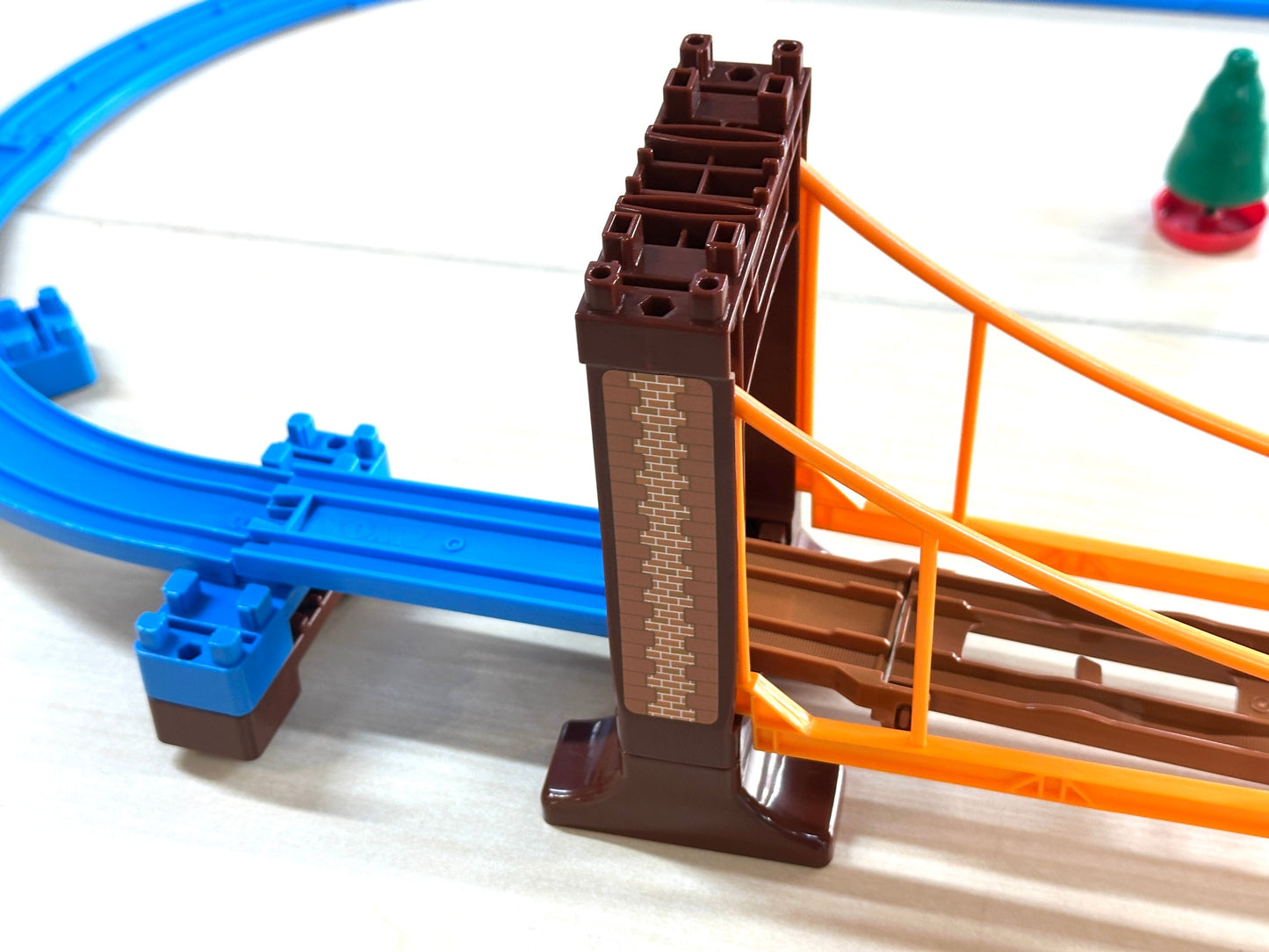 現状品 タカラトミー プラレール きかんしゃトーマス ぐらぐらつり橋セット 旧型 8/25
