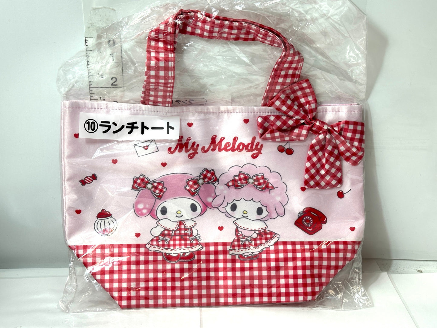 サンリオ マイメロディ マイスウィートピアノ 当りくじ 4点セット キャニスターセット リボンチャーム ランチトート メラミンプレート マイメロ 10/8