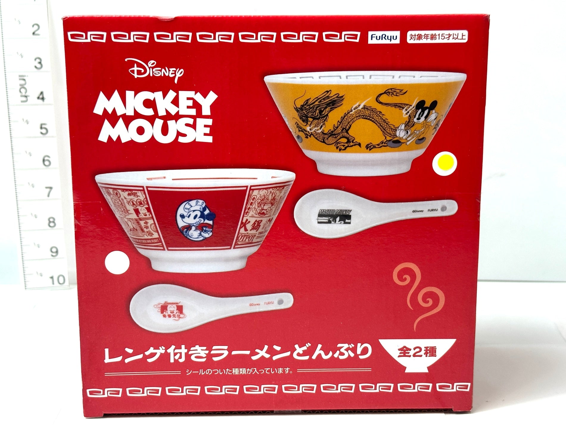 Furyu フリュー ディズニー ミッキーマウス レンゲ付き ラーメン