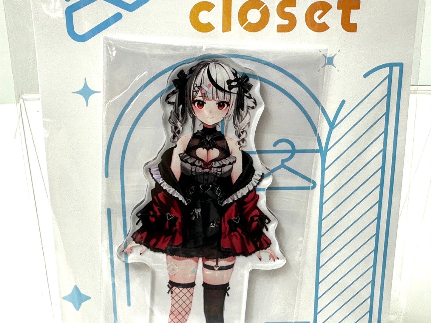 ホロライブ hololive closet アクリルスタンド 2個セット 沙花叉クロヱ 地雷私服衣装/正月衣装 9/3