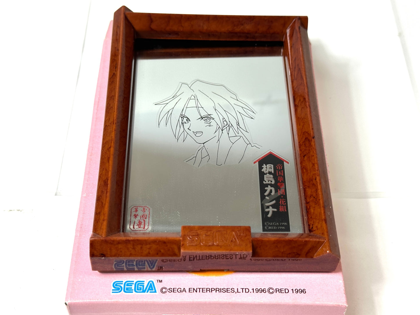 SEGA サクラ大戦 パブミラー 3個セット 桐島カンナ 神崎すみれ マリア・タチバナ 10/1