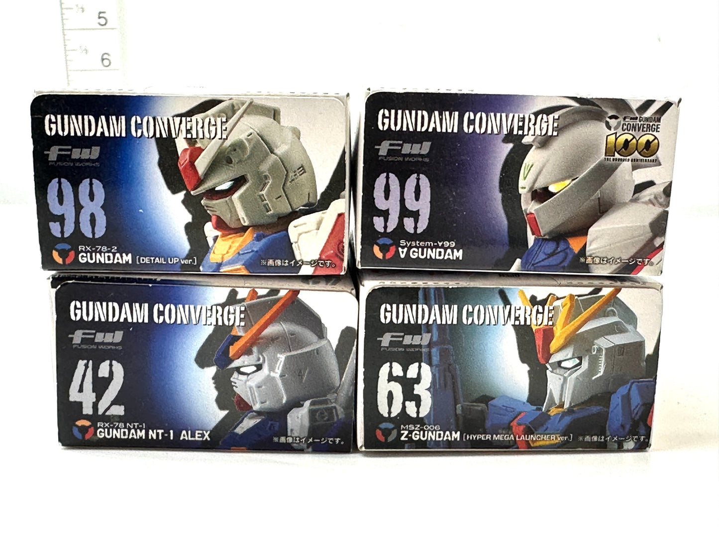 FW GUNDAM CONVERGE ガンダムNT-1 アレックス Zガンダム RX-78-2 ∀ガンダム ガンダム フィギュア 2/27