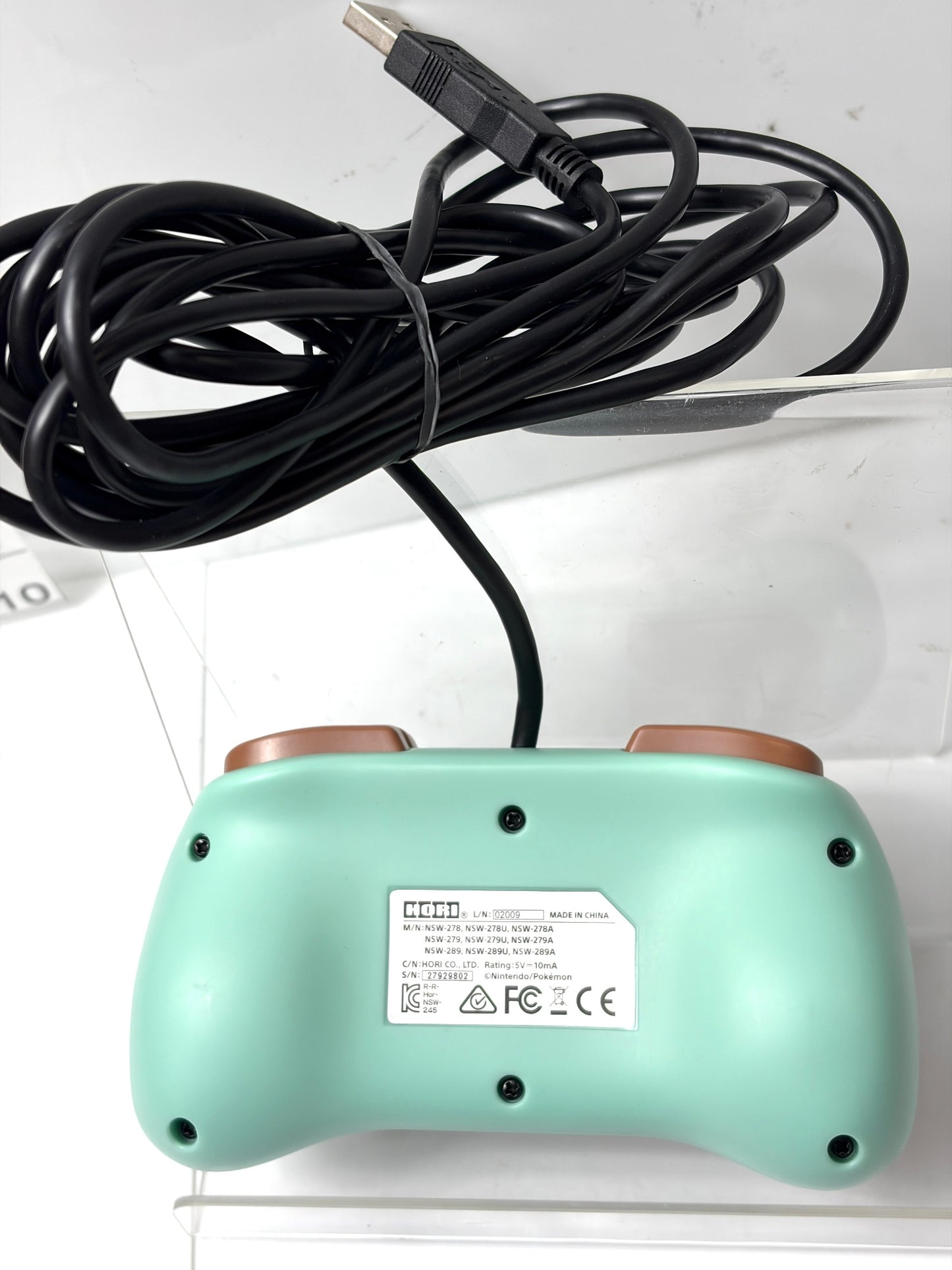 HORI 任天堂 Switch用 ワイヤード コントローラー ピカチュウ & イーブイ NSW-278