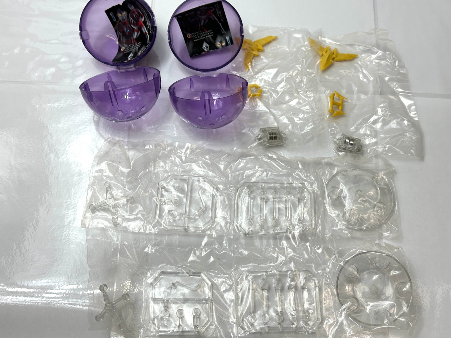 アルティメットルミナス ウルトラマンSP 5個セット グリッターティガ ジェットビートル+ルミナスユニット/ガッツウイング1号+ルミナスユニット×2 BANDAI ガシャポン フィギュア 8/21